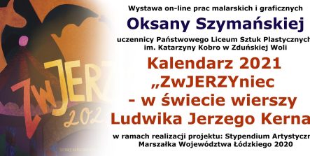 baner wystawa online prac malarskich Oksany Szymańskiej