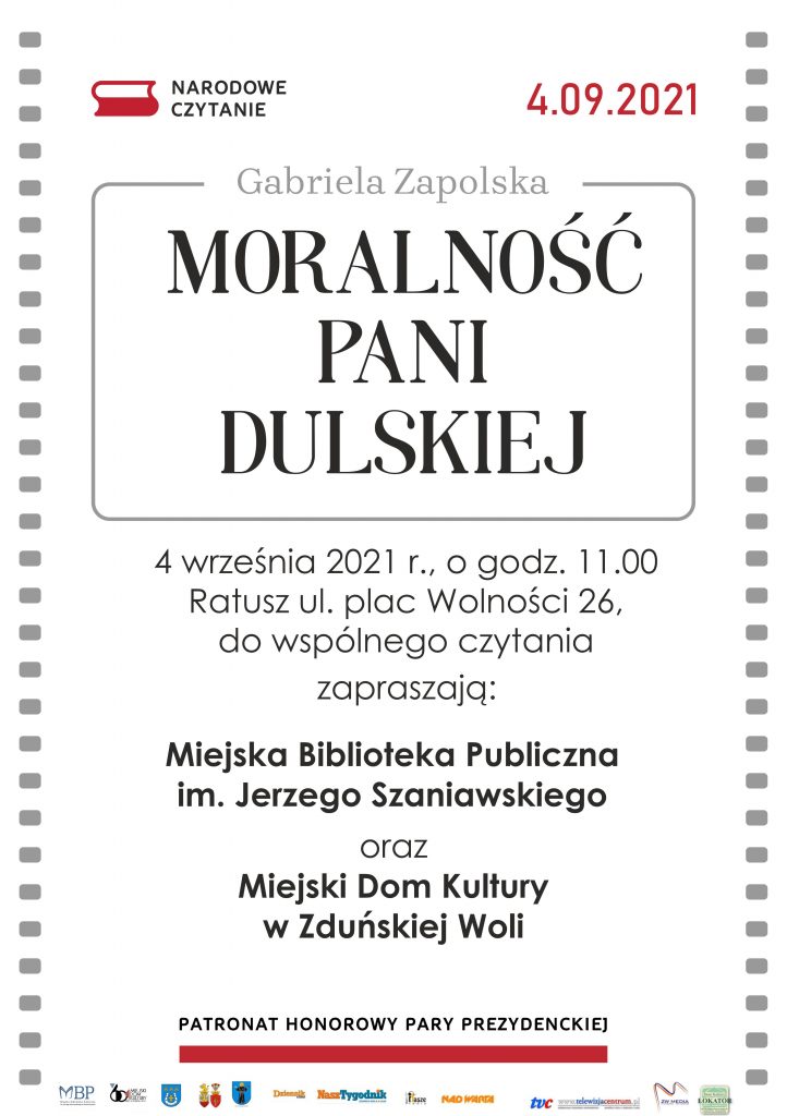 Moralność Pani Dulskiej - plakat