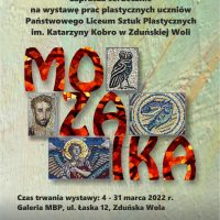 Projekt Plakatu Mozaika Miejska Biblioteka Publiczna