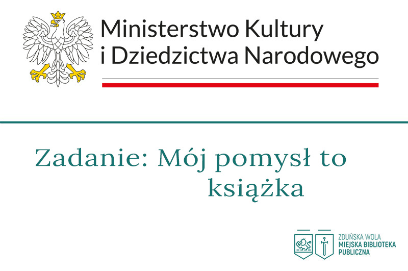 Zadanie: Mój pomysł to książka