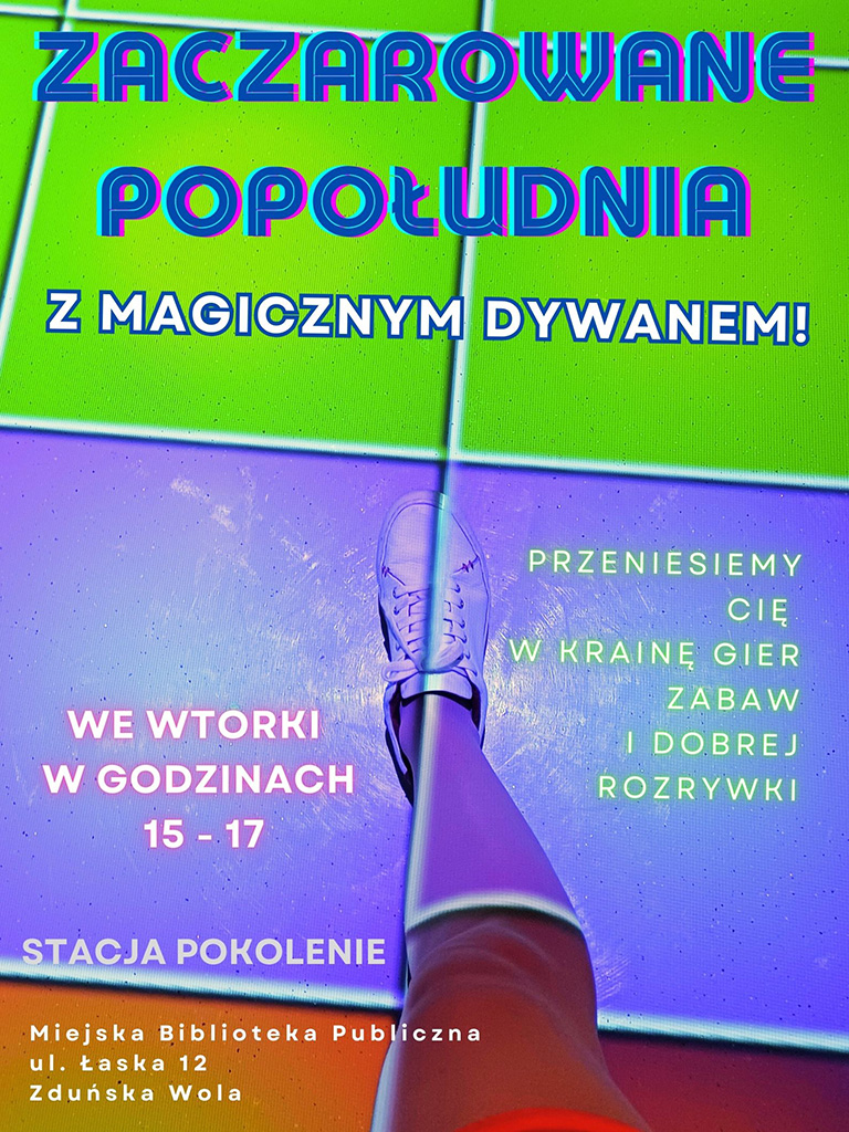 Plakat zaczarowane popołudnia