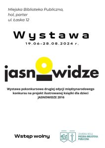 Wystawa Jasnowidze w MBP w Zduńskiej Woli od 19 czerwca do 28 sierpnia 2024 roku. Wstęp wolny.