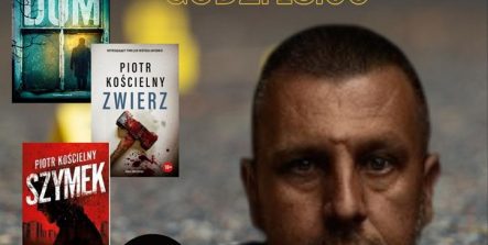 Spotkanie autorskie z Piotrem Kościelnym w Miejskiej Bibliotece Publicznej imienia Jerzego Szaniawskiego w Zduńskiej Woli 14 maja 2025 roku o godzinie 18:00 w Czytelni I piętro wstęp wolny z autorem spotkania porozmawia Marcin Kowalski.