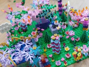 Makieta o tematyce Czarnoksiężnika z Krainy Oz